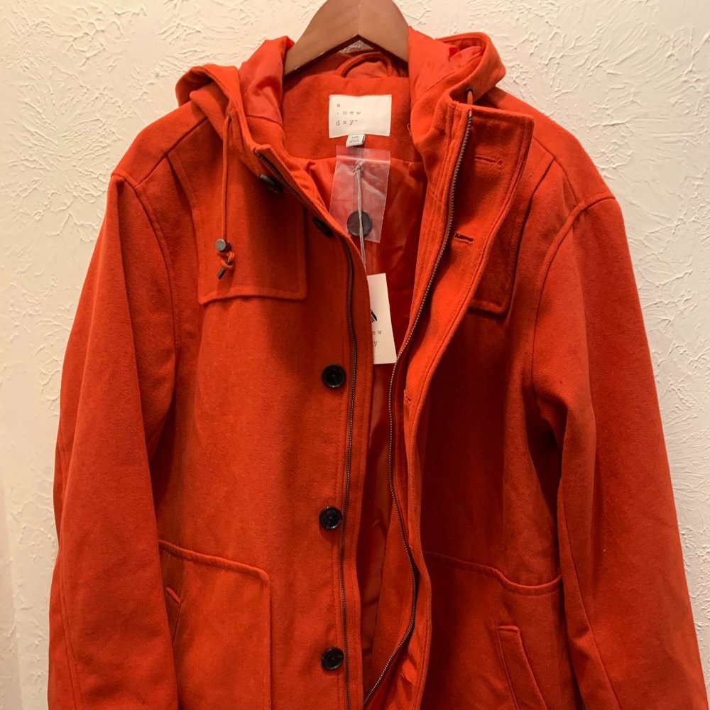 Orange Coat For Fall or Winter - By A New Day  XXL